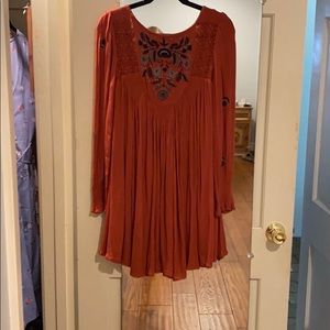 COPY - Rust Freepeople Dress
